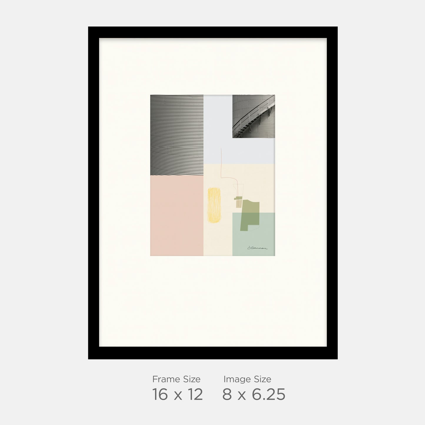 Cedar Lake, Indiana - Corrugated Grain Bin - 16x12