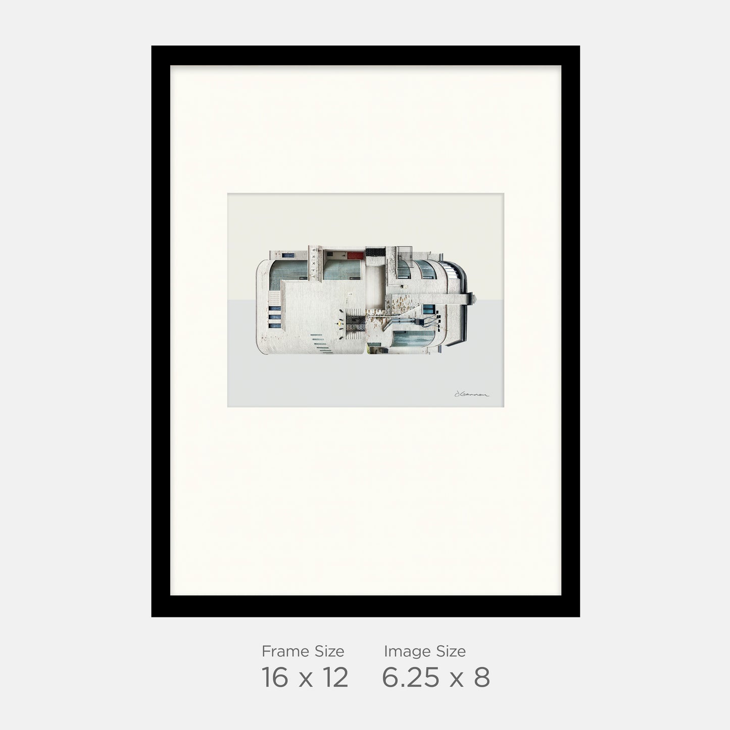 Chicago, Illinois - Andrew Rebori Fisher Studios - 16x12