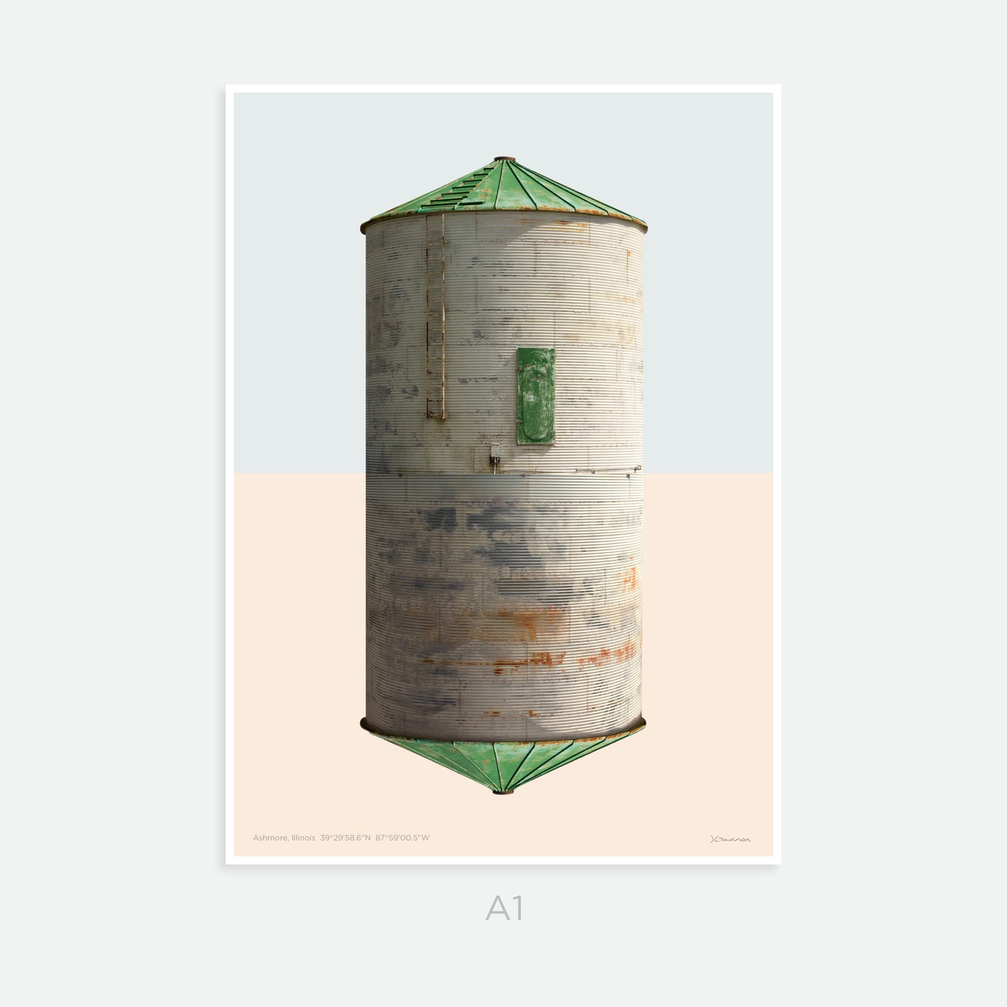 Ashmore Illinois Grain Bin