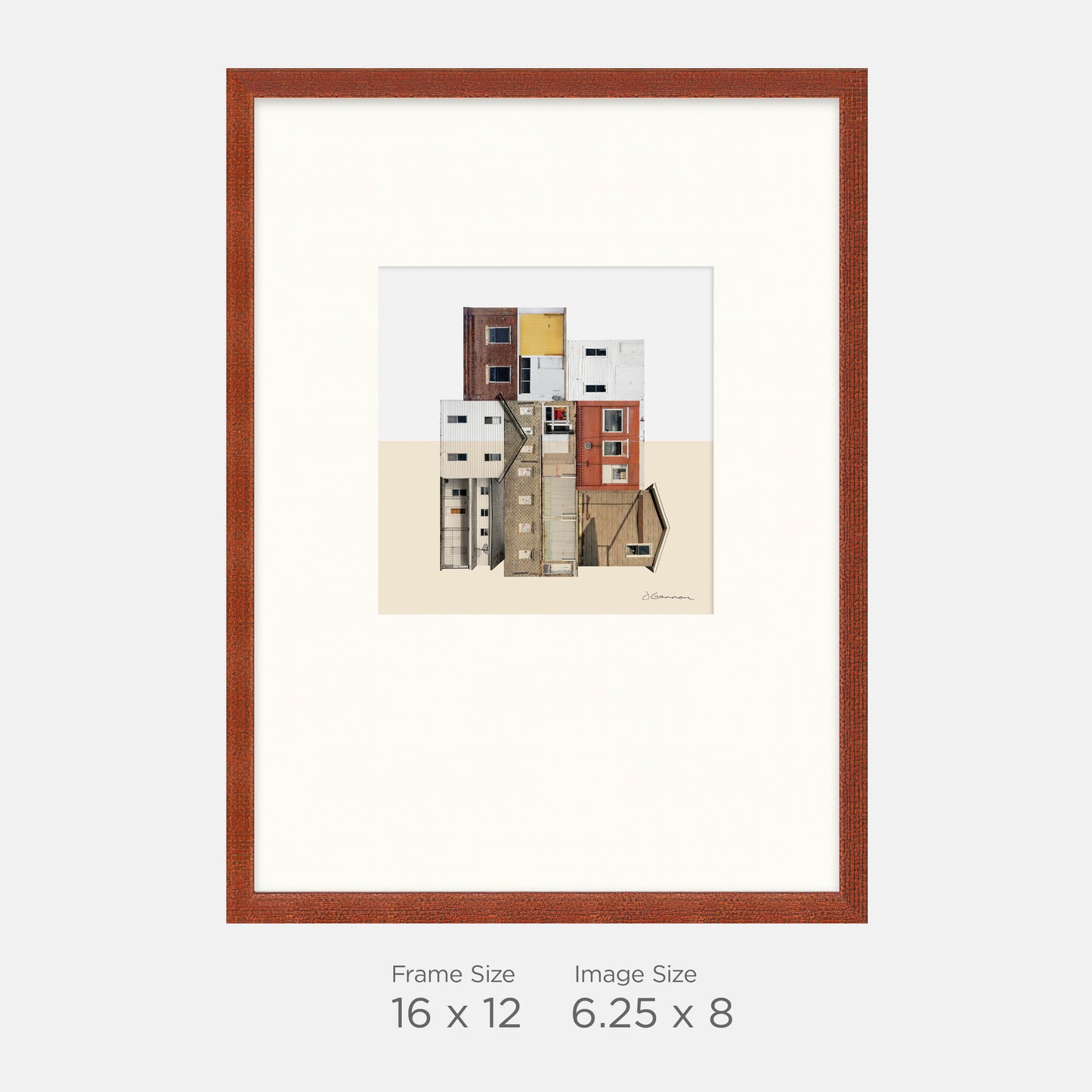 Custer, MI - Small Town Observed 01 - 16x12