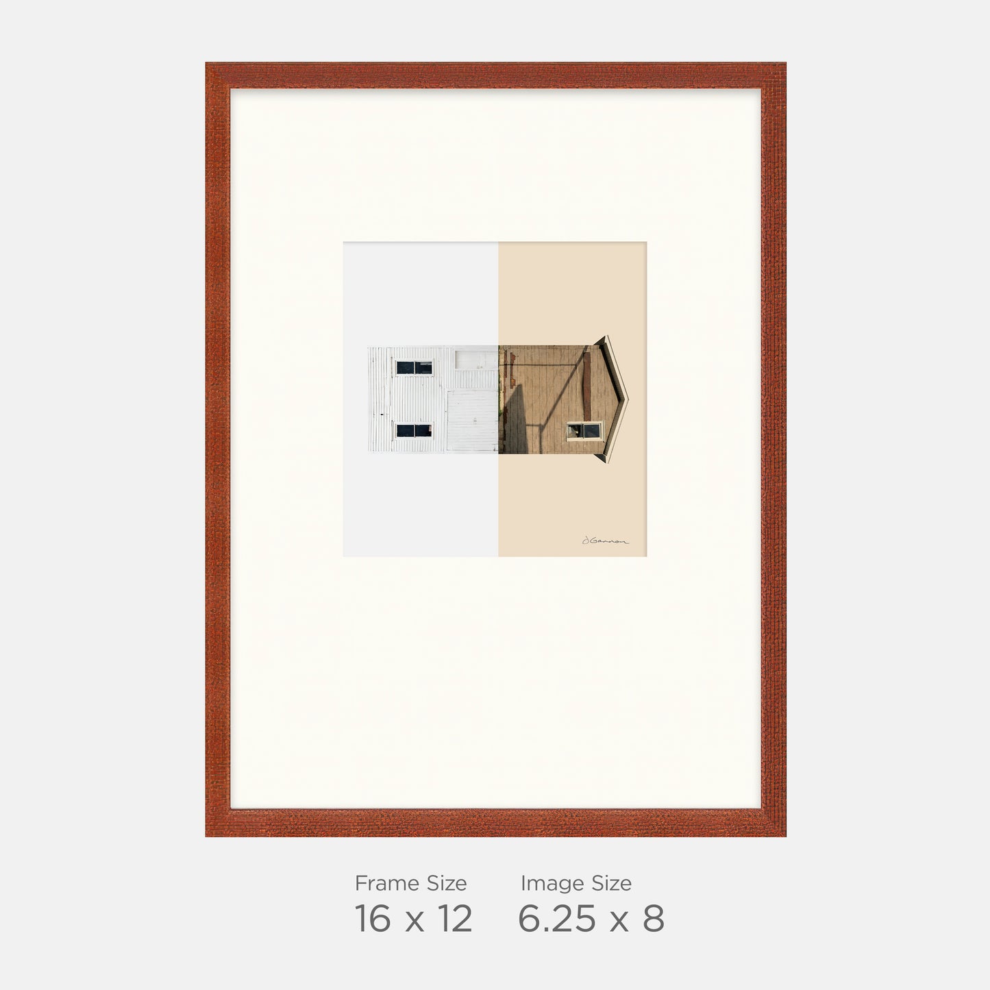 Custer, MI - Small Town Observed 02 - 16x12