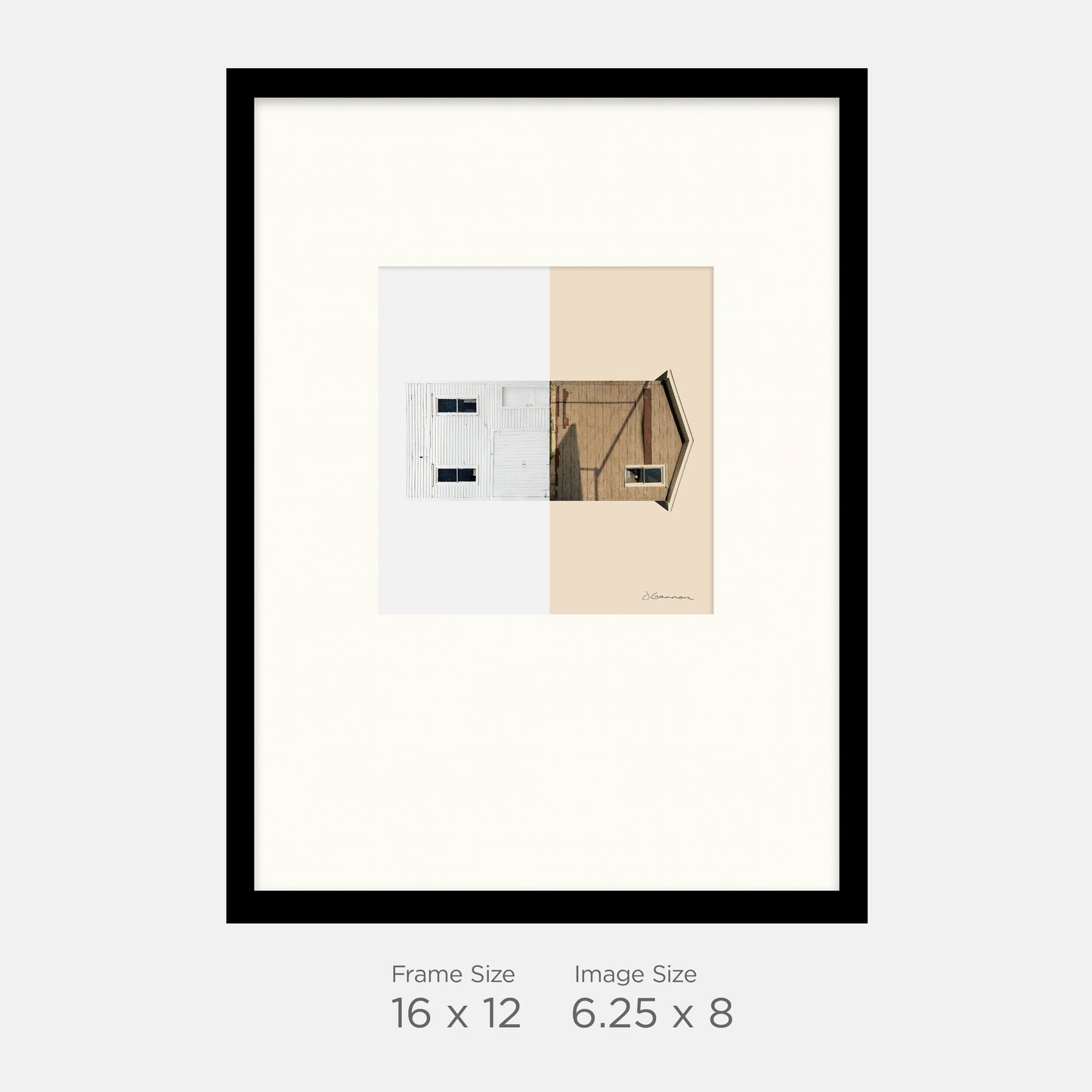 Custer, MI - Small Town Observed 02 - 16x12