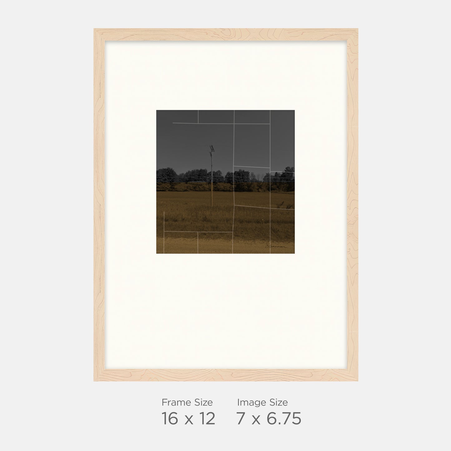 Custer, MI - Small Town Observed 06 - 16x12