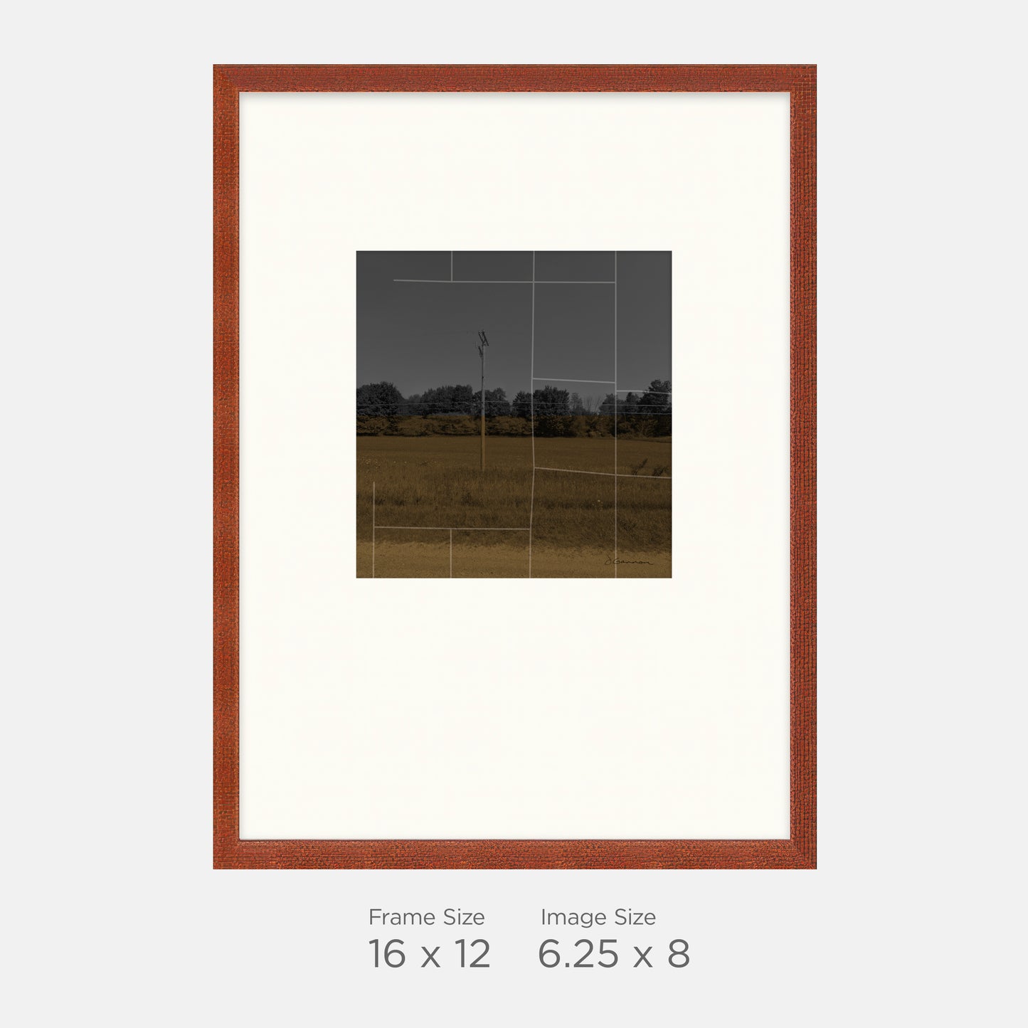 Custer, MI - Small Town Observed 06 - 16x12