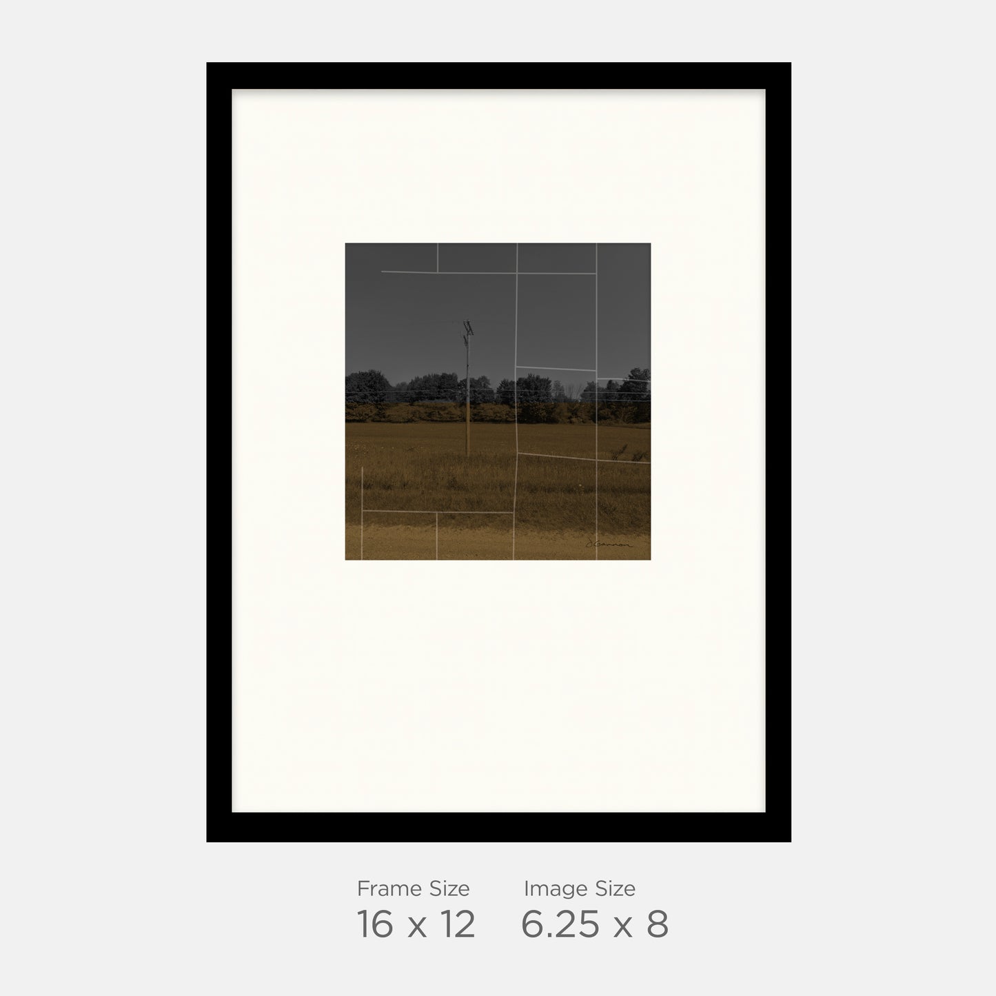 Custer, MI - Small Town Observed 06 - 16x12