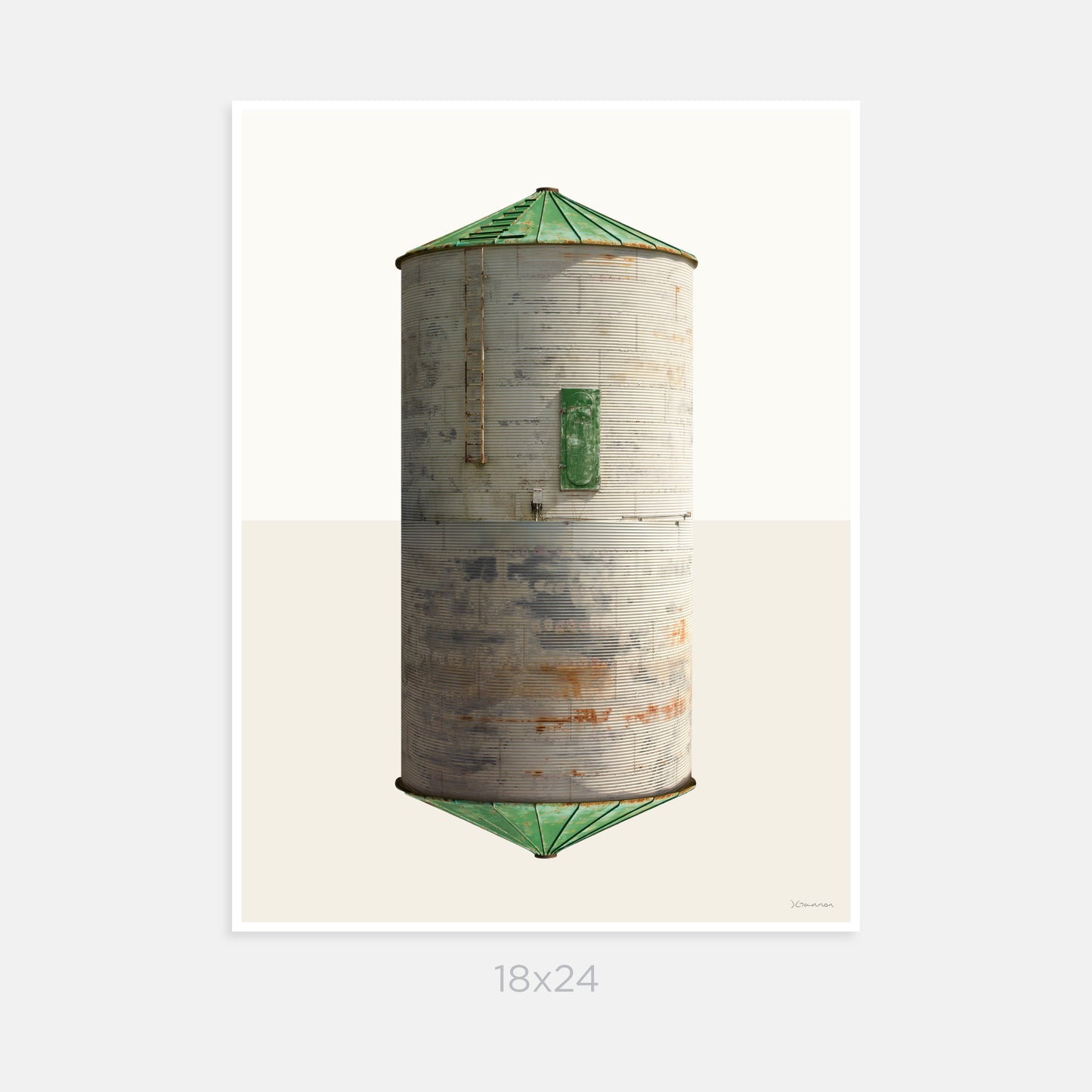 Ashmore Illinois Grain Bin