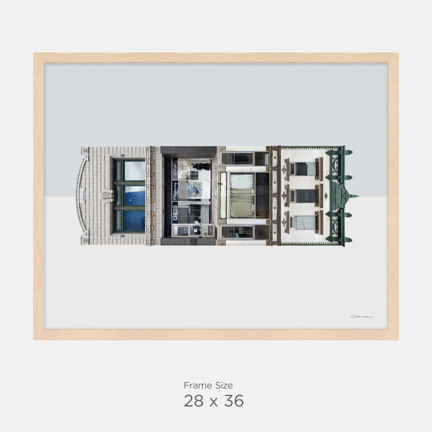 Chicago, IL - Chess and Wax Trax Records - 28x36