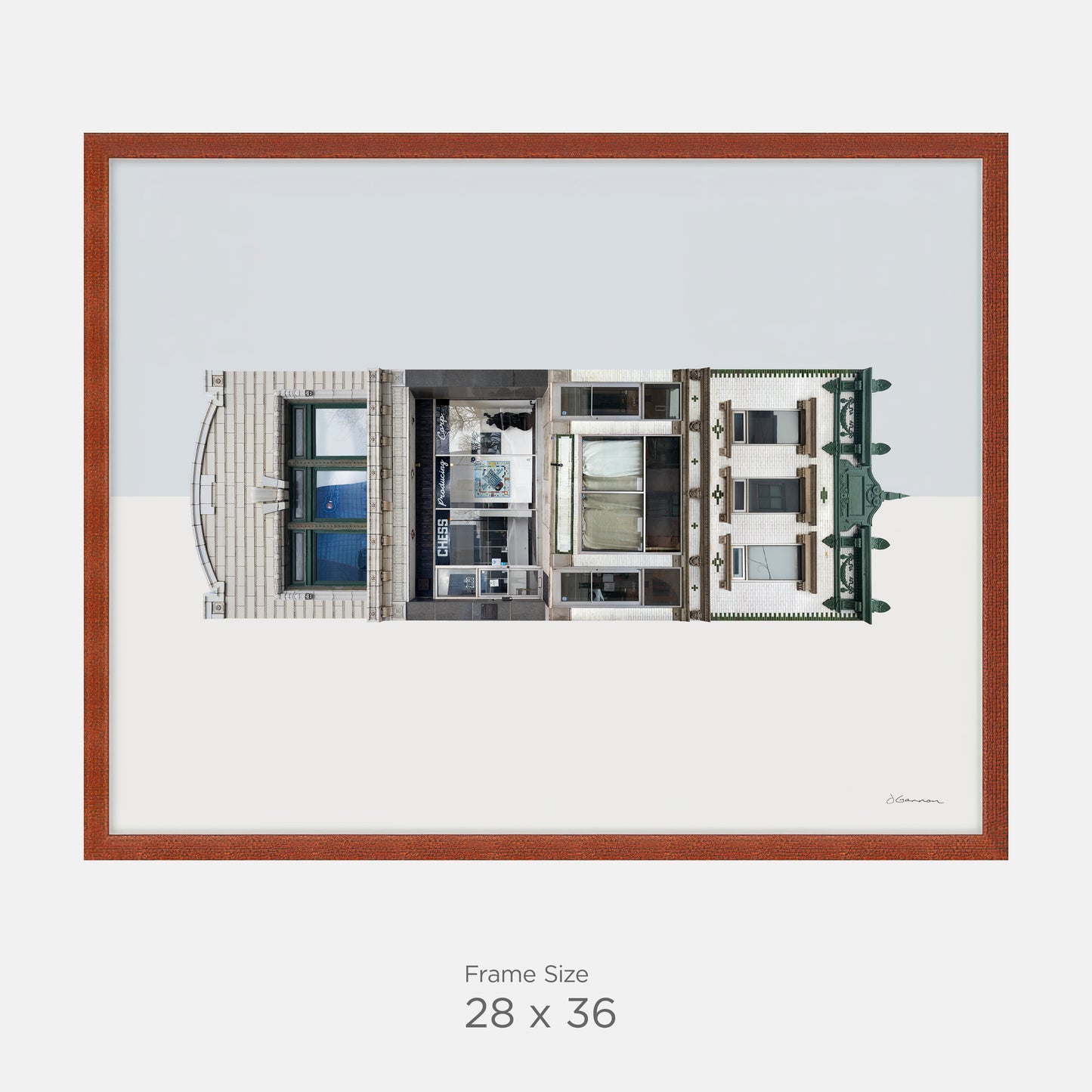 Chicago, IL - Chess and Wax Trax Records - 28x36