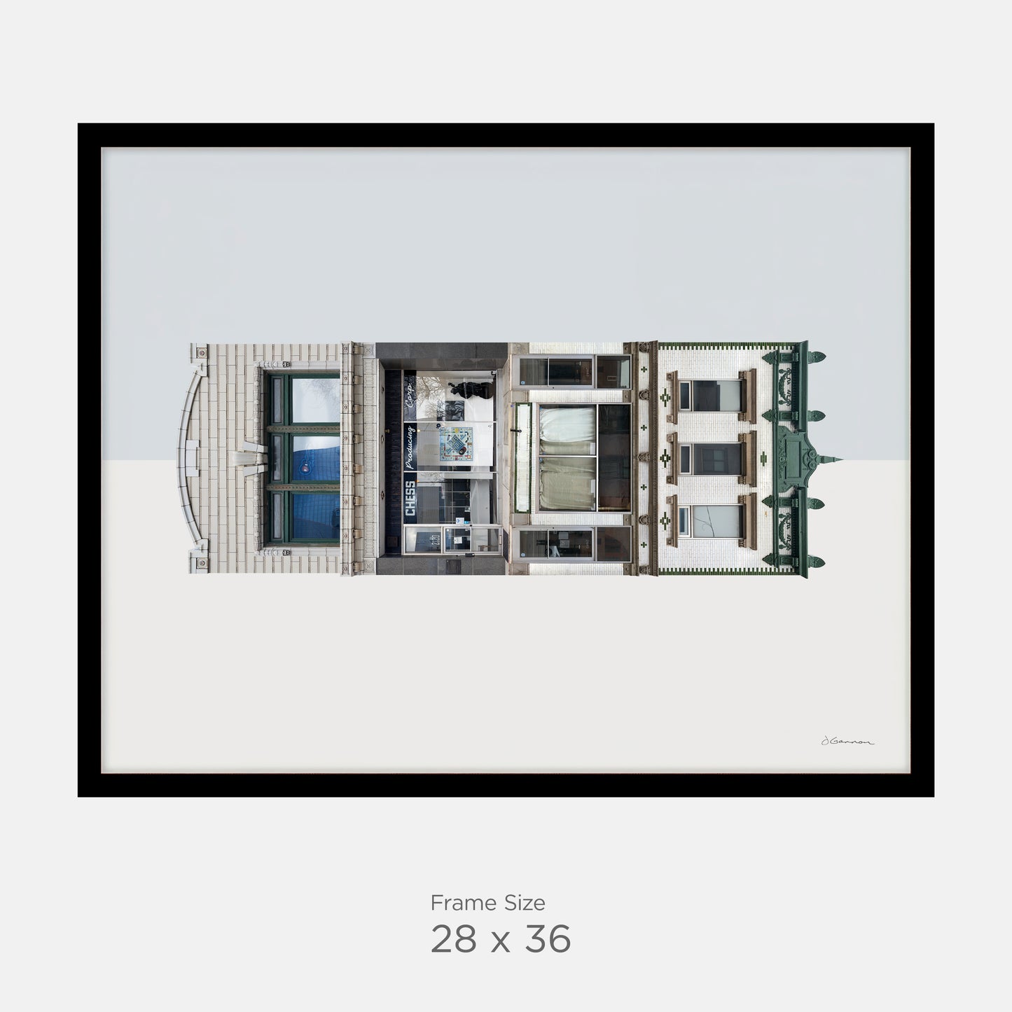 Chicago, IL - Chess and Wax Trax Records - 28x36