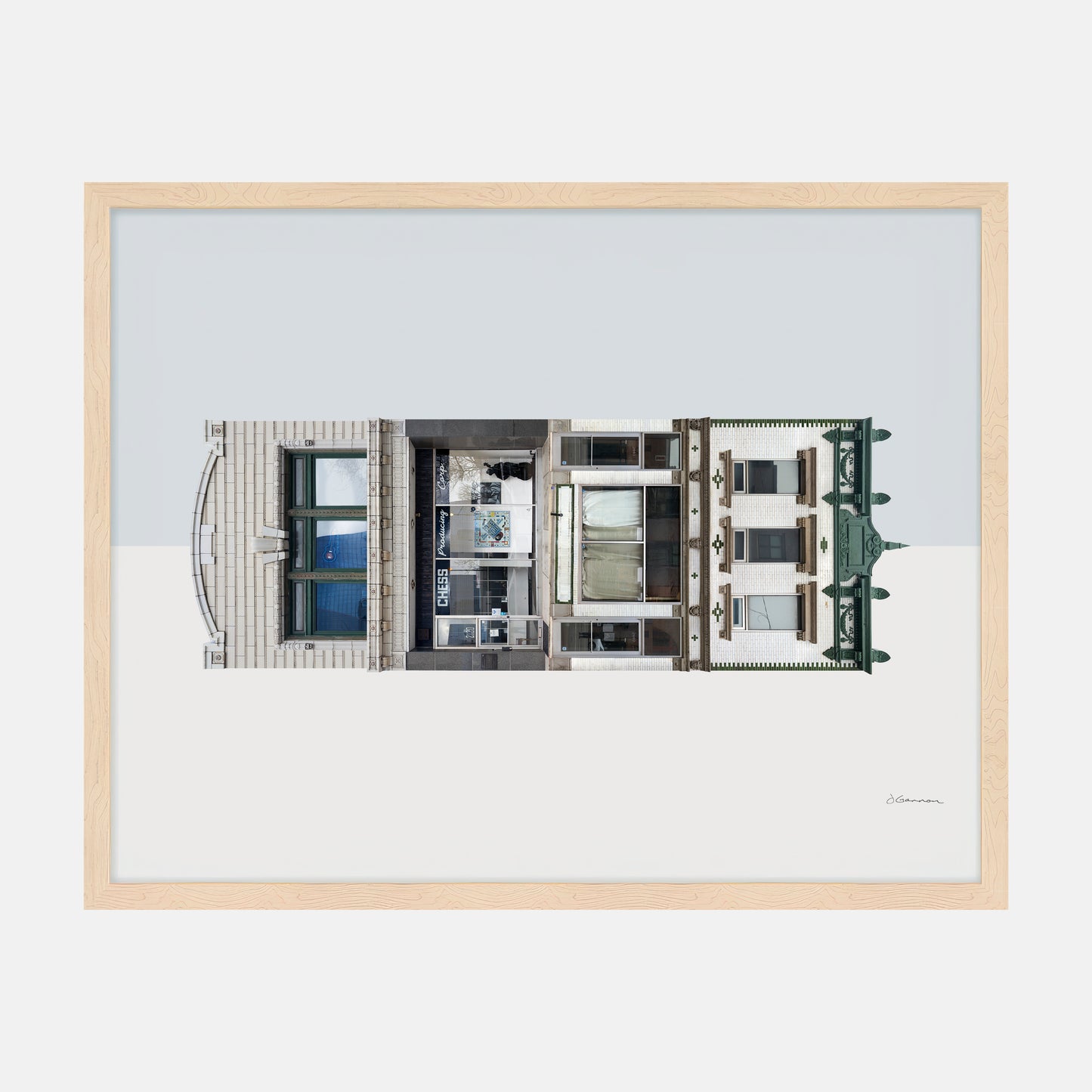 Chicago, IL - Chess and Wax Trax Records - 28x36