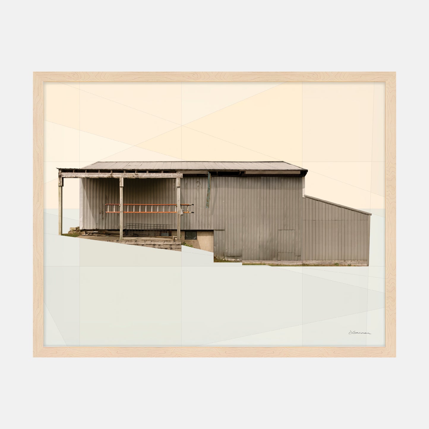 Ludington, MI - Ludington Ladder - 28x36