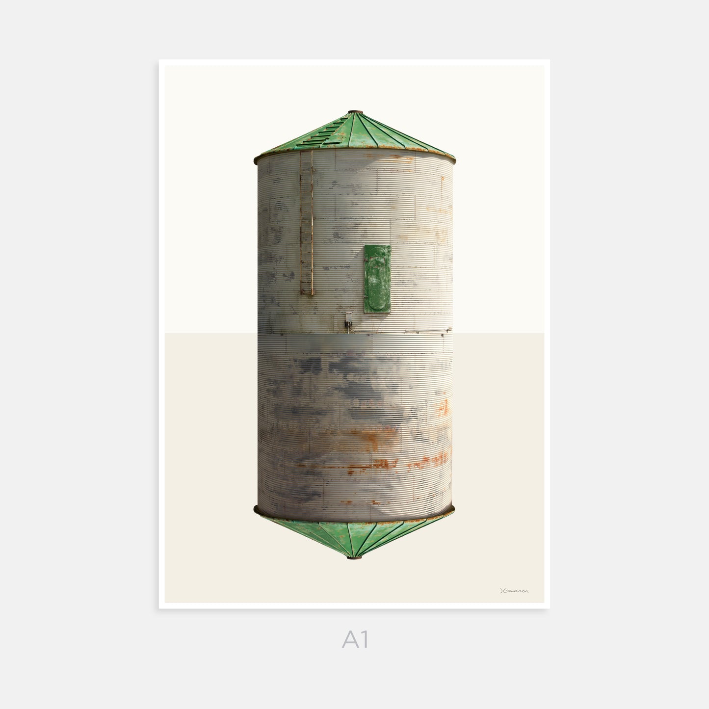 Ashmore Illinois Grain Bin