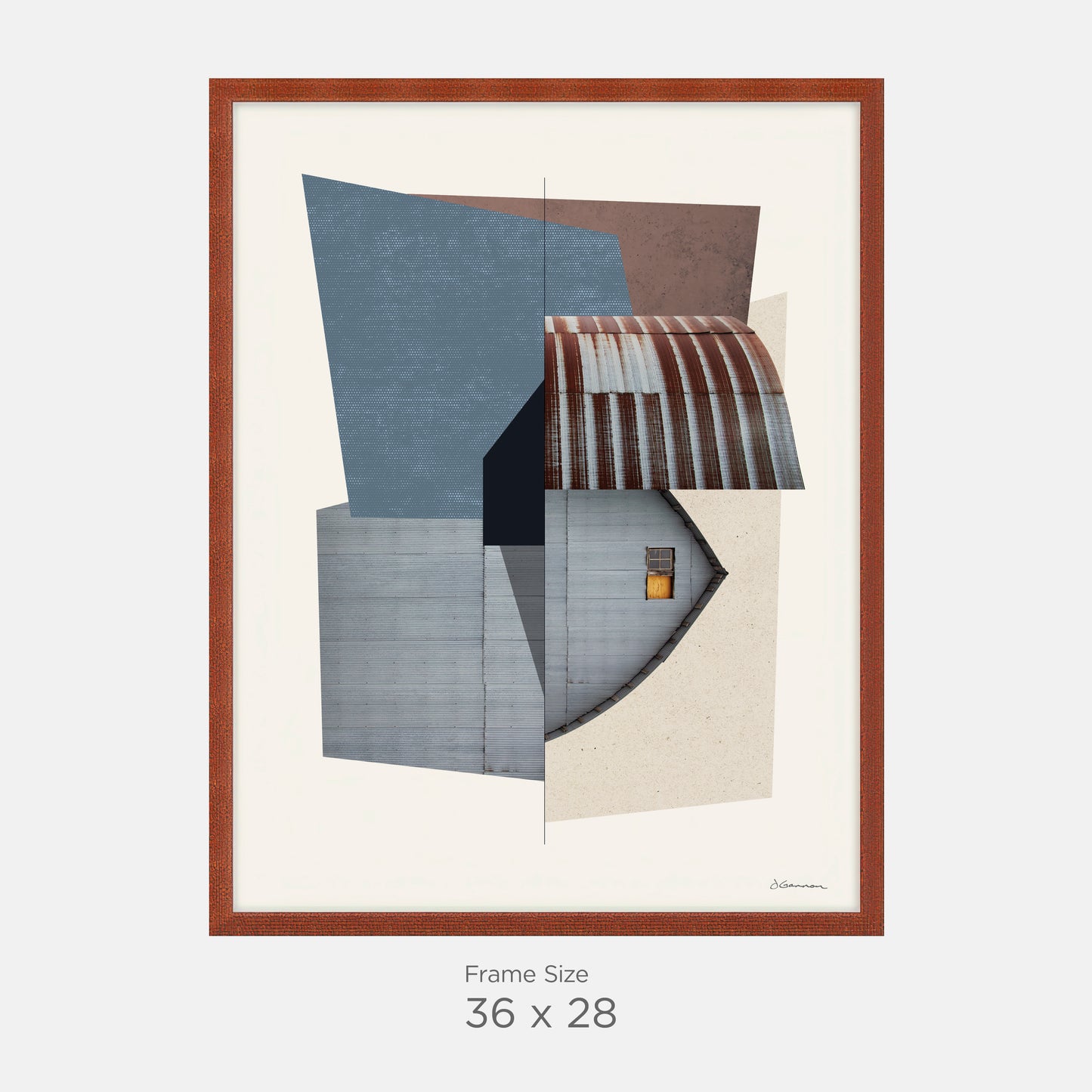 Alden, Michigan - Gothic Arch Barn New Construction 01 - 36x28