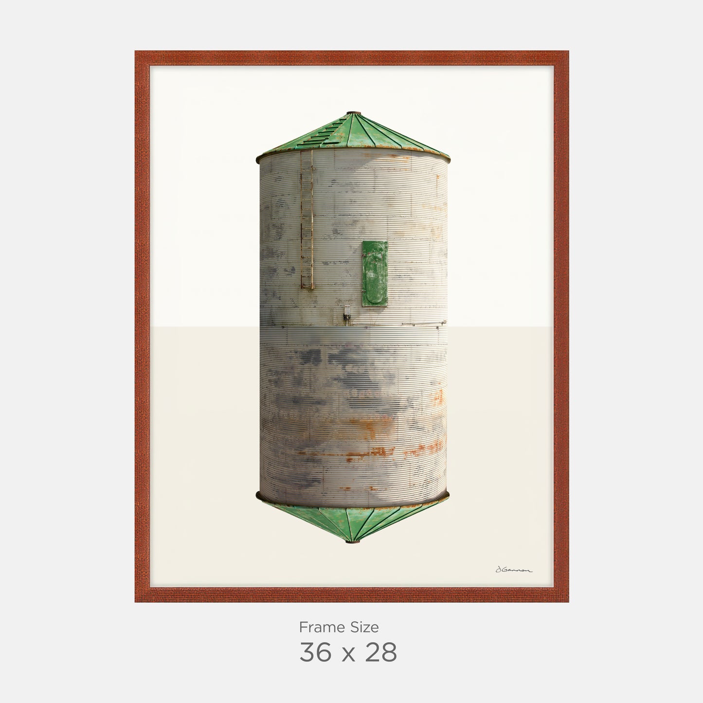 Ashmore, Illinois - Rural Grain Bin - 36x28