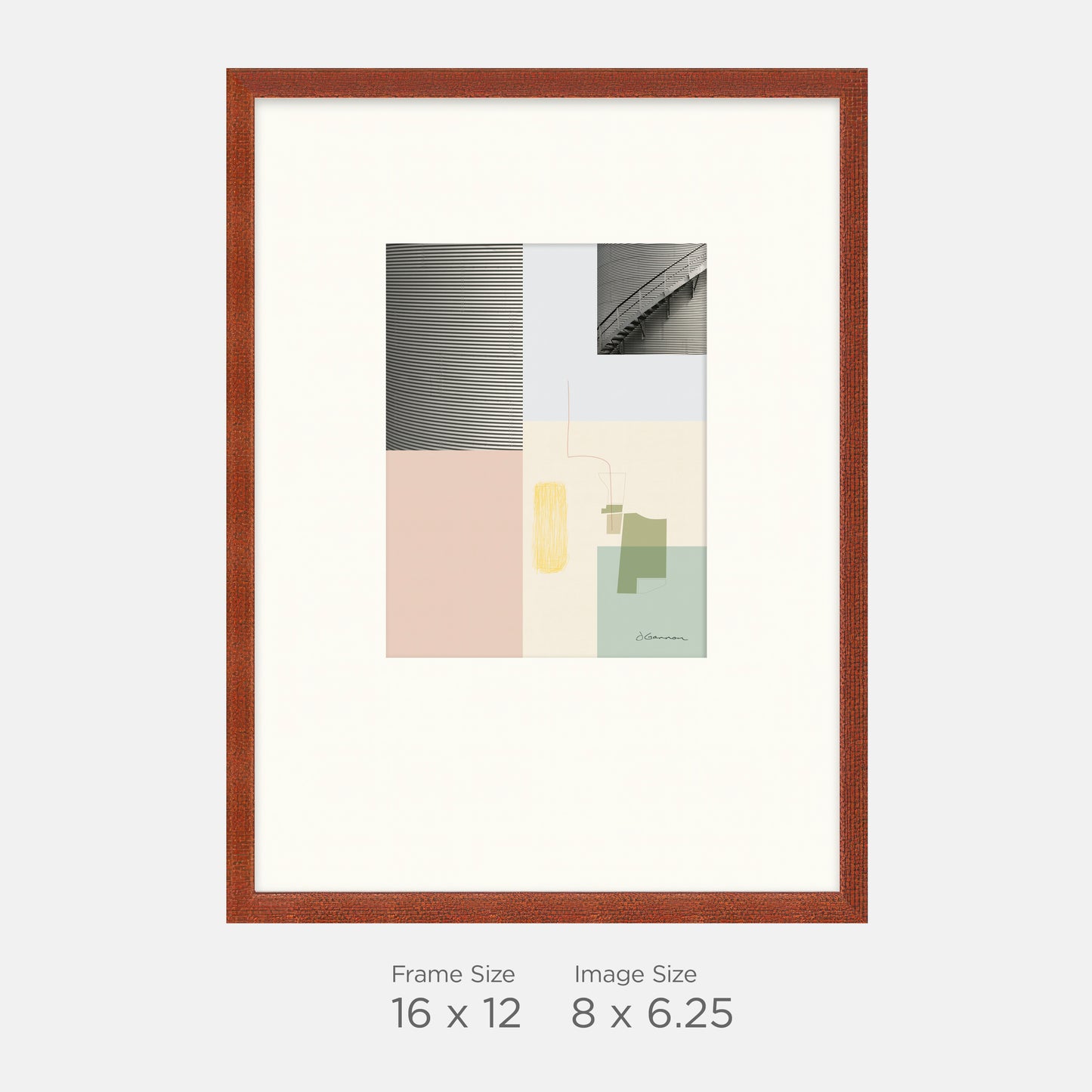 Cedar Lake, Indiana - Corrugated Grain Bin - 16x12