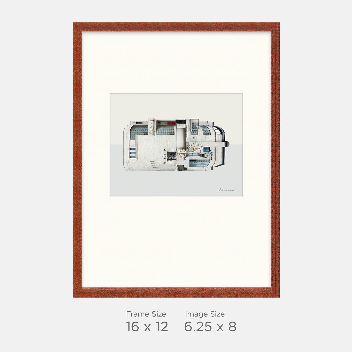 Chicago, Illinois - Andrew Rebori Fisher Studios - 16x12