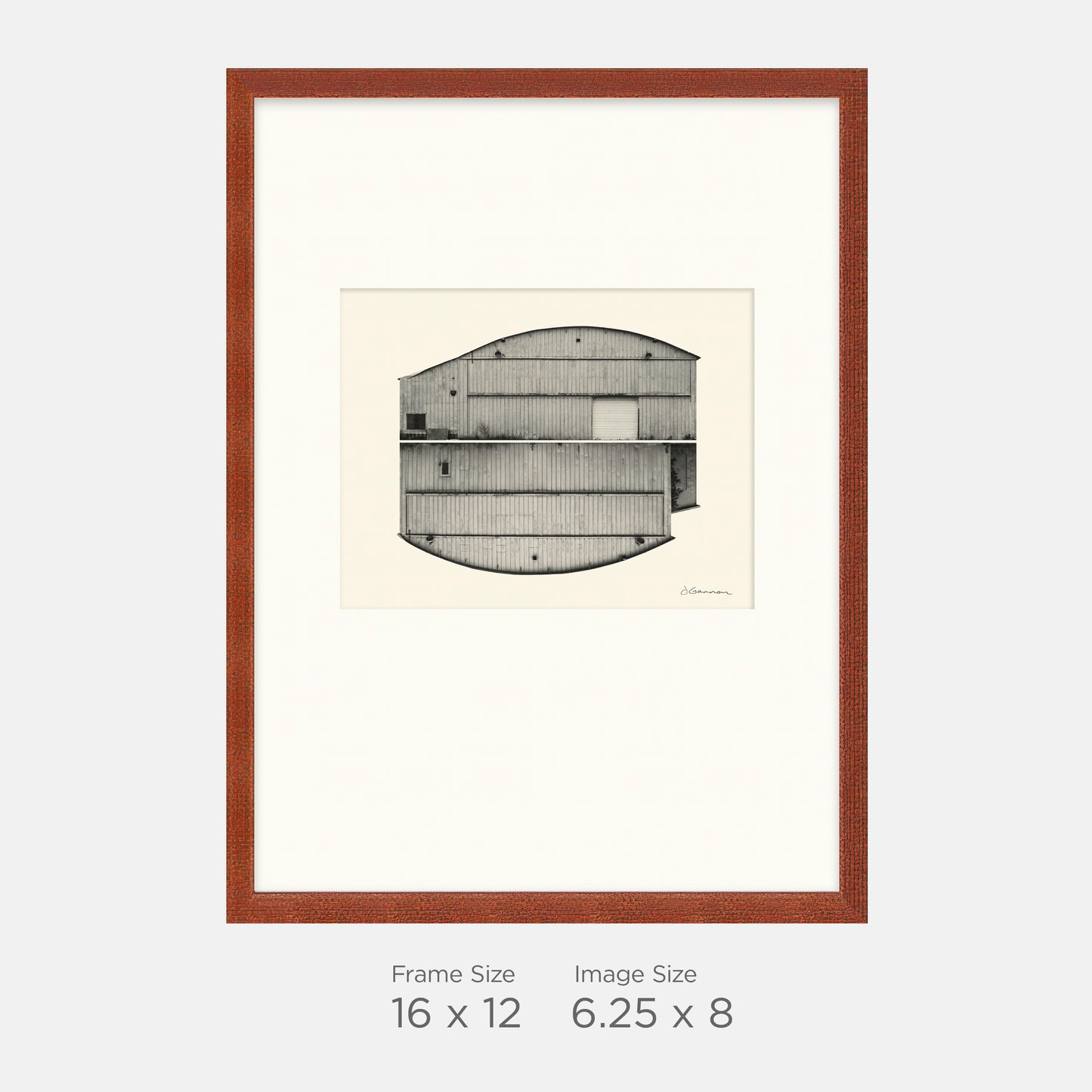 Fort Sheridan, IL - Airplane Hangar, Razed - 16x12